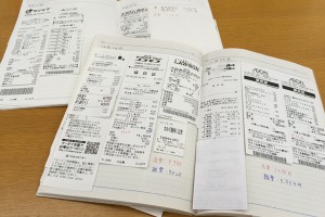 大学ノート貼るだけ家計簿。家計簿を付けるのが楽しい！